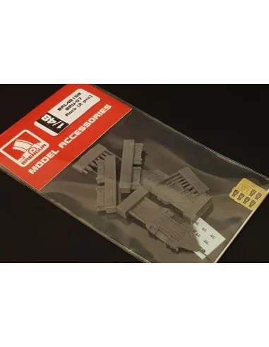 BRU-57 canted Vertical Ejector Rack (2 pcs), 1/48 - Brengun BRL48168
