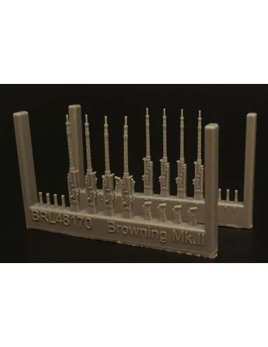 British Browning Mk.II (8pcs), 1/48 - Brengun BRL48170