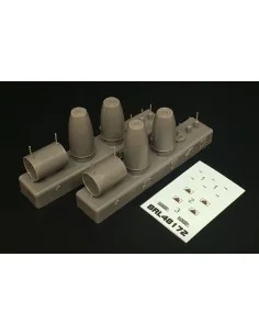 Mk 77 napalm bomb (2pcs), 1/48 - Brengun BRL48172 2