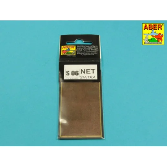 Nets and drilled plates ( 18 models -80x45mm ) - Aber Models S06 Nets and drilled plates ( 18 models -80x45mm ) - Aber Models S06