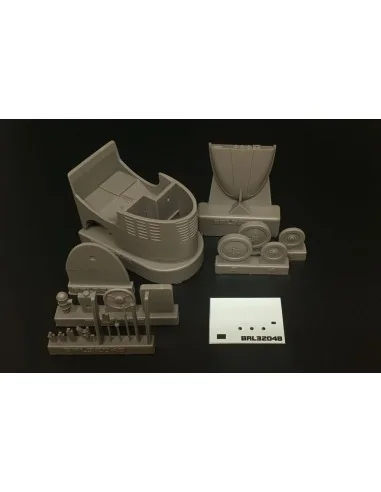 UK Flight Deck Tractor Clarkat type B, 1/32 - Brengun BRL32048