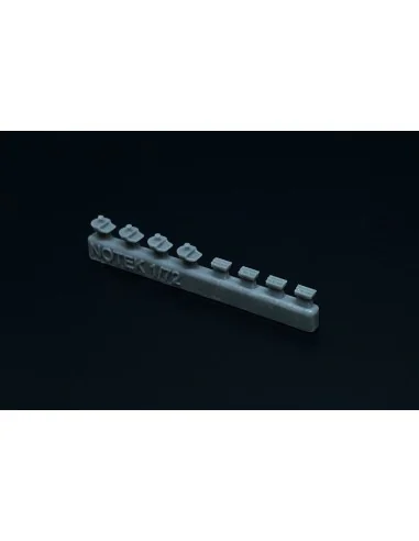 NOTEK lamp for German AFV (4pcs), 1/72 - Hauler HLH72137