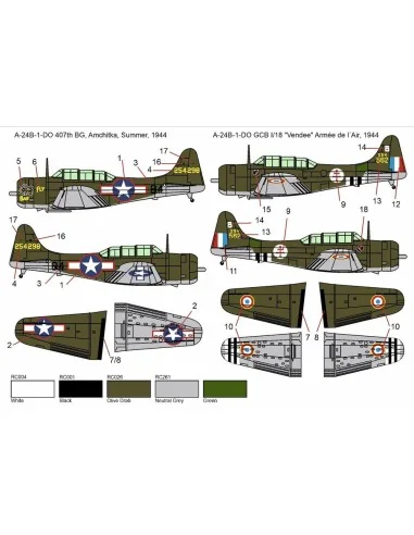 A-24 „Banshee“, 1/144 - Brengun BRP144020