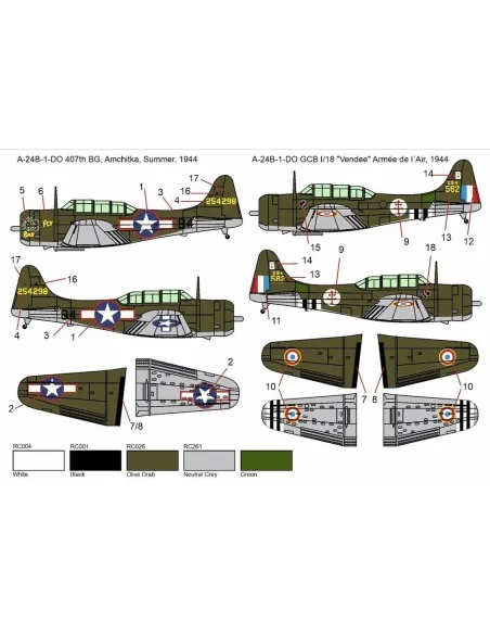 [NO_DESC] A-24 „Banshee“, 1/144 - Brengun BRP144020