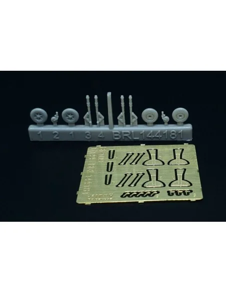 Messerschmitt Bf-109 A-E (Armory) 2pcs, 1/144 - Brengun BRL144181