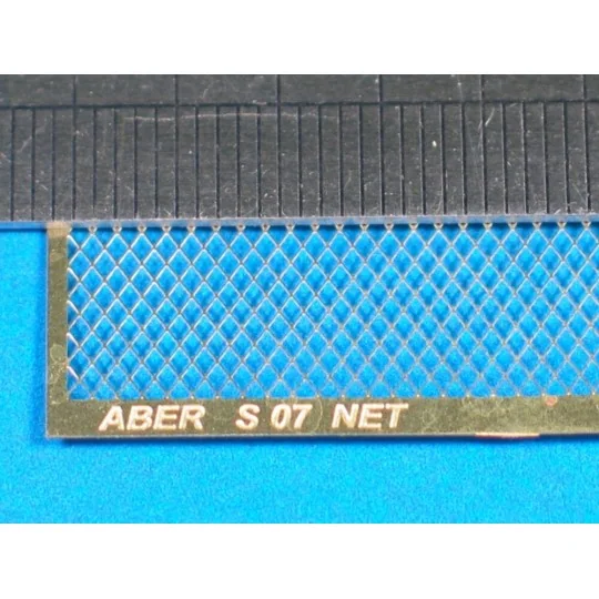 Nets and drilled plates ( 18 models -80x45mm ) - Aber Models S07