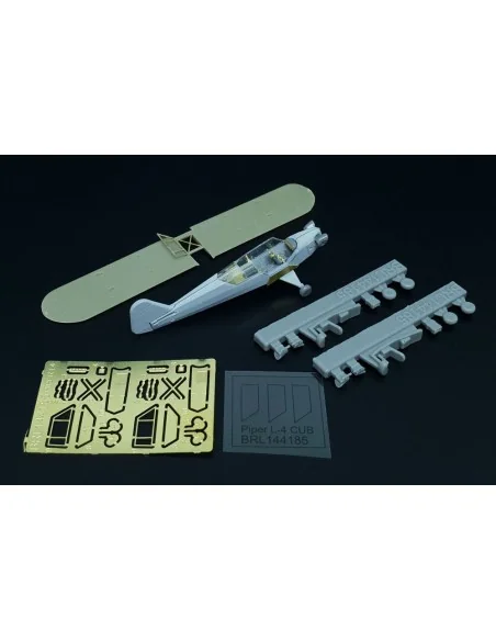 PIPER L4 CUB / GRASSHOOPER (MARK I kit) 2pcs, 1/144 - Brengun BRL14...