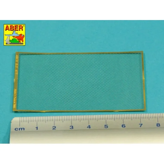 Nets and drilled plates ( 18 models -80x45mm ) - Aber Models S07