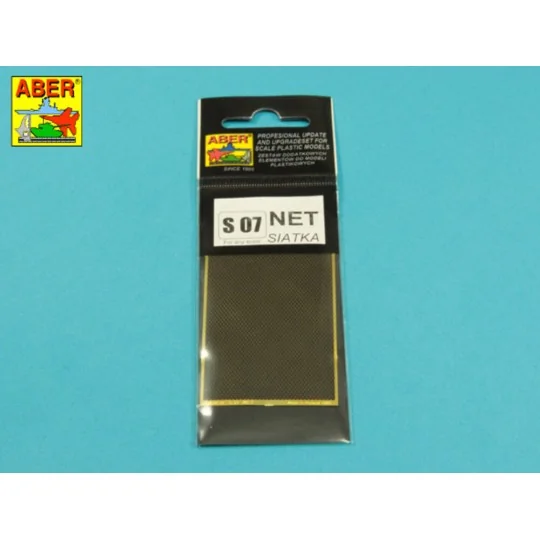 Nets and drilled plates ( 18 models -80x45mm ) - Aber Models S07