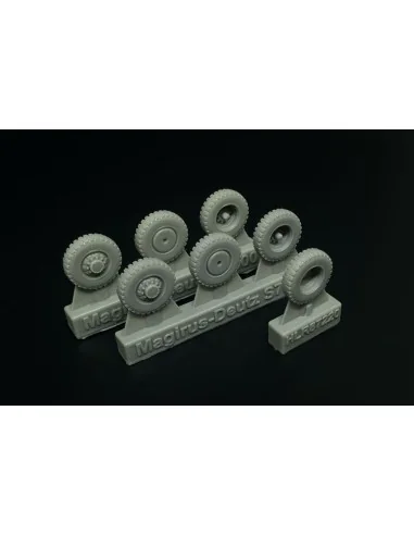 Magirus S7500 wheels, 1/87 - Hauler HLR87220