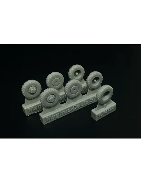 Magirus S7500 wheels, 1/87 - Hauler HLR87220
