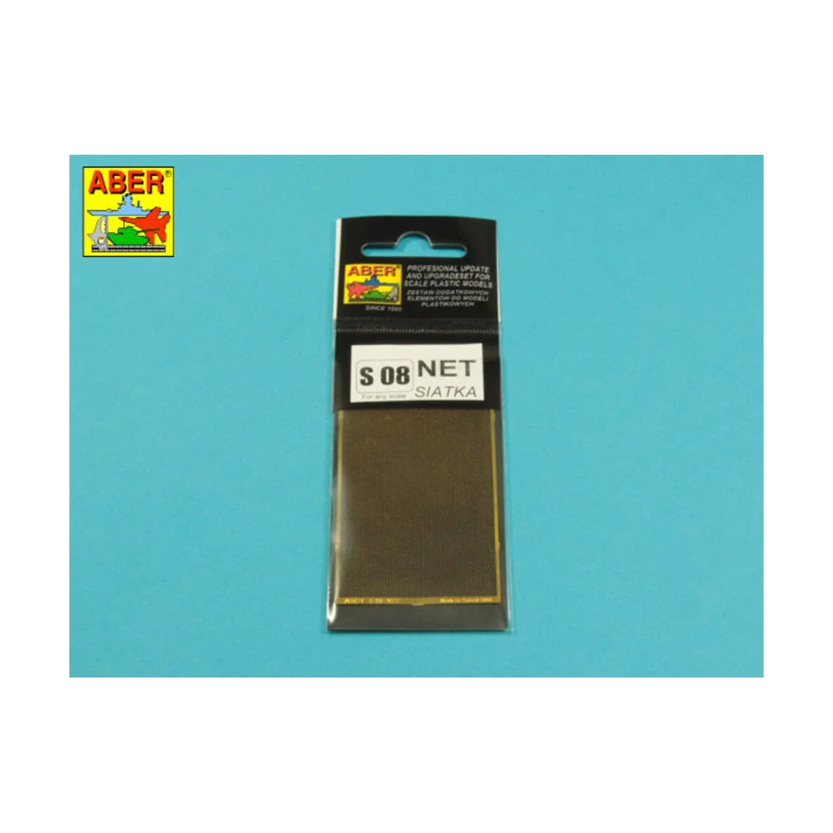 Nets and drilled plates ( 18 models -80x45mm ) - Aber Models S08 Nets and drilled plates ( 18 models -80x45mm ) - Aber Models S08