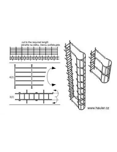 Safety cage ladders, 1/120 - Hauler HTT120091