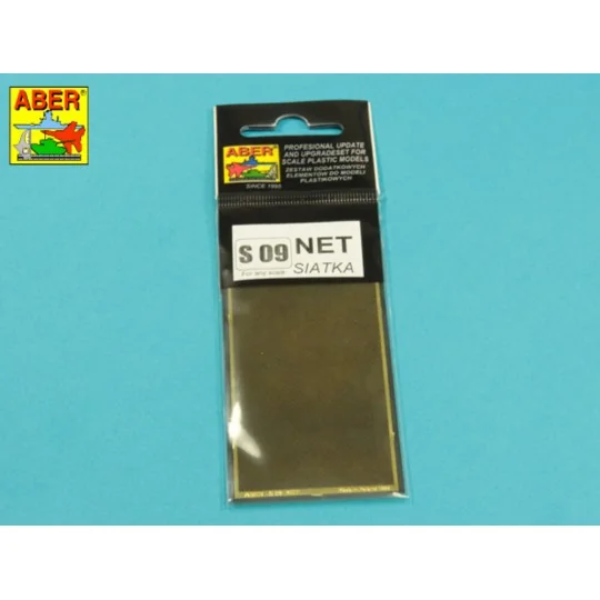 Nets and drilled plates ( 18 models -80x45mm ) - Aber Models S09