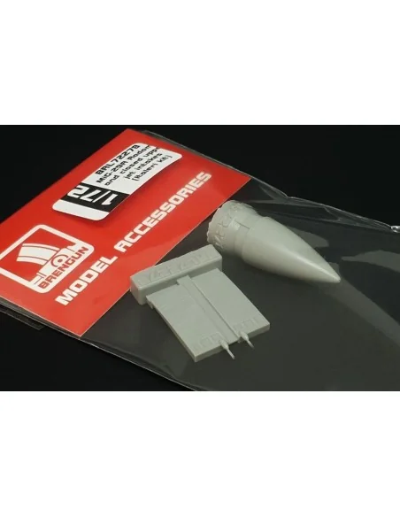 MiG-29A Radome and closed upper jet intakes (Italeri kit), 1/72 - B...