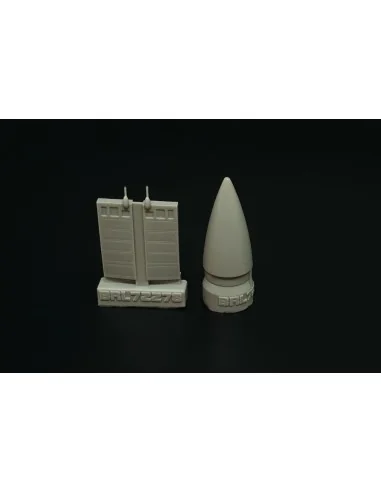 [NO_DESC] MiG-29A Radome and closed upper jet intakes (Italeri kit)...
