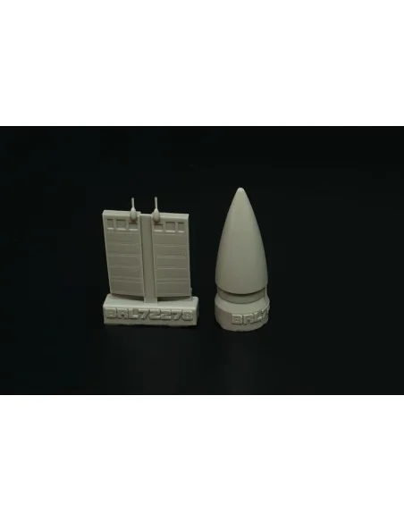 MiG-29A Radome and closed upper jet intakes (Italeri kit), 1/72 - B...