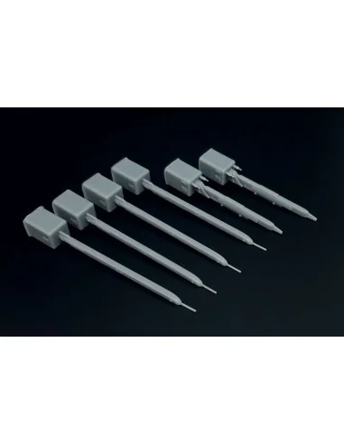 LAU-115 + 2x LAU-127 adapters (two sets), 1/48 - Brengun BRL48175