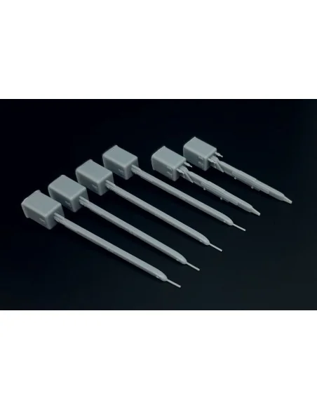 LAU-115 + 2x LAU-127 adapters (two sets), 1/48 - Brengun BRL48175