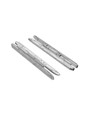 LAU-115 + 2x LAU-127 adapters (two sets), 1/48 - Brengun BRL48175