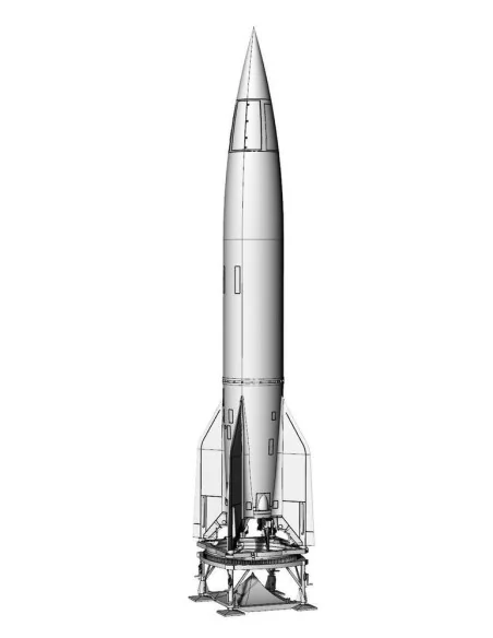 German rocket V-2/A4, 1/87 - Hauler HLR87222