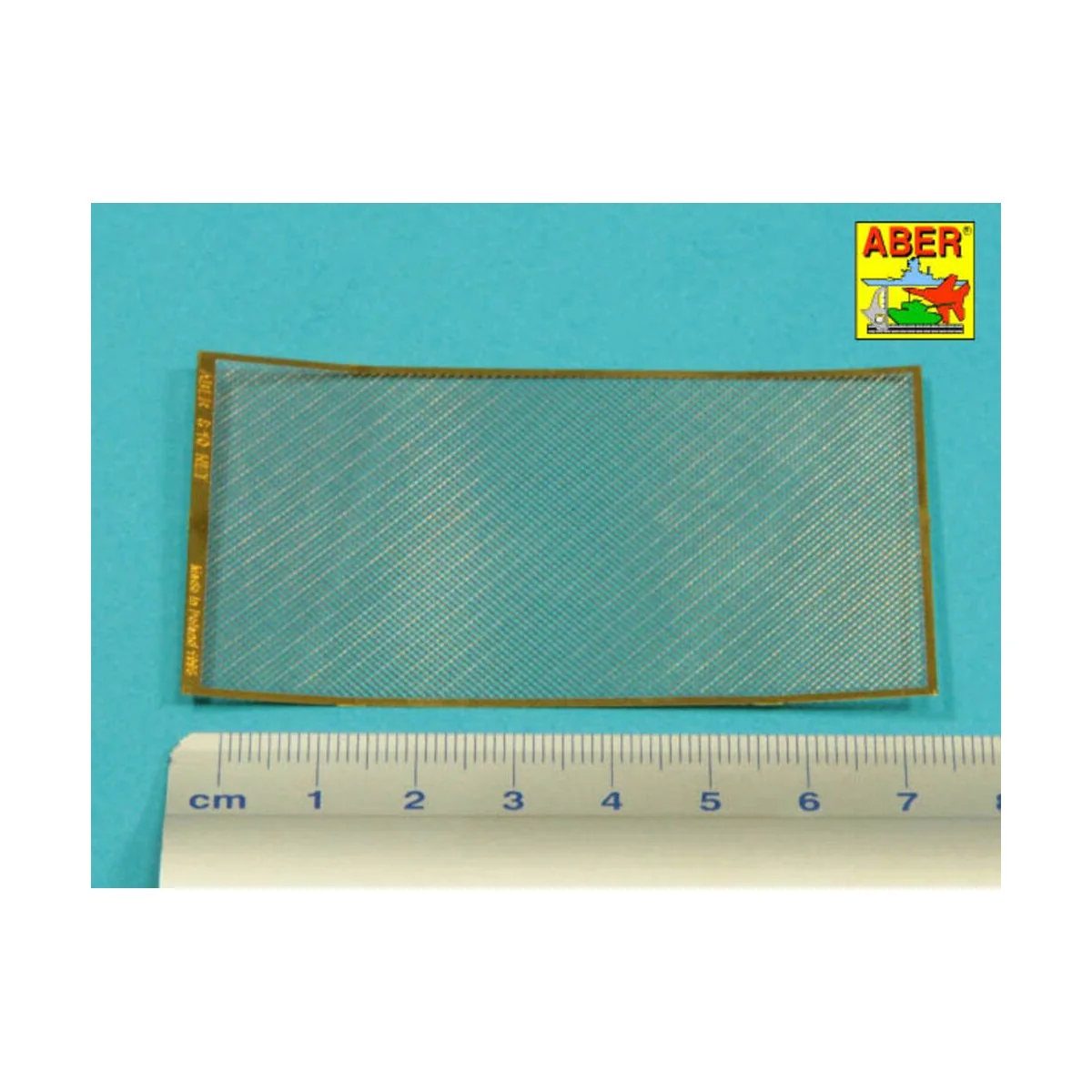 Nets and drilled plates ( 18 models -80x45mm ) - Aber Models S10