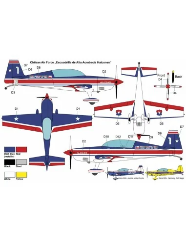 [NO_DESC] EXTRA EA300L four-blade propeller, 1/48 - Brengun BRP48009