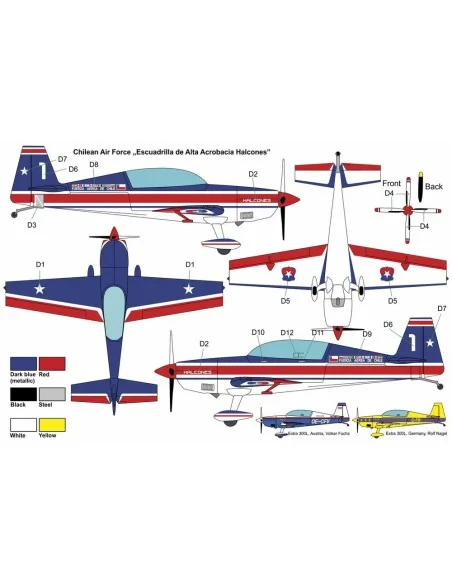 [NO_DESC] EXTRA EA300L four-blade propeller, 1/48 - Brengun BRP48009