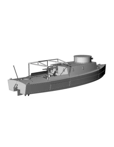 BK-2 river gun boat, 1/144 - Brengun BRS144068