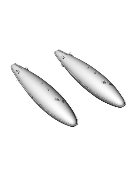 150 gal fuel droptank USN/USMC WWII/Korean war, 1/72 - Brengun BRL7...