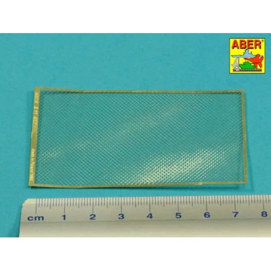 Nets and drilled plates ( 18 models -80x45mm ) - Aber Models S11 Nets and drilled plates ( 18 models -80x45mm ) - Aber Models S11