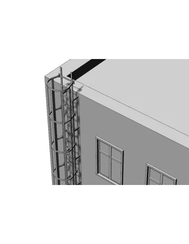 Safety cage ladders, 1/87 - Hauler HLR87227