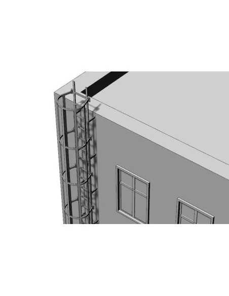 Safety cage ladders, 1/87 - Hauler HLR87227