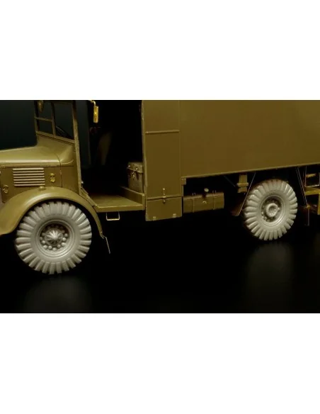 British 2-Ton 4x2 Ambulance (Austin K2) WHEELS for Tamiya, 1/48 - H...