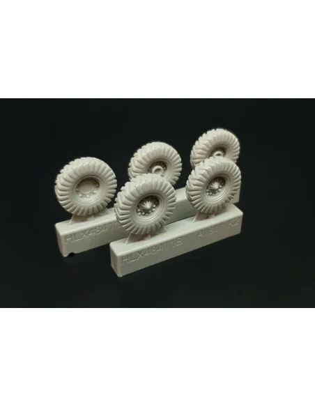 British 2-Ton 4x2 Ambulance (Austin K2) WHEELS for Tamiya, 1/48 - H...