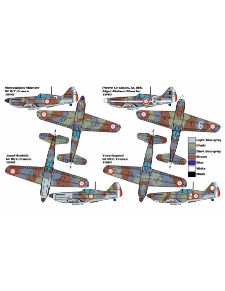Dewoitine D.520, 1/144 - Brengun BRP144021