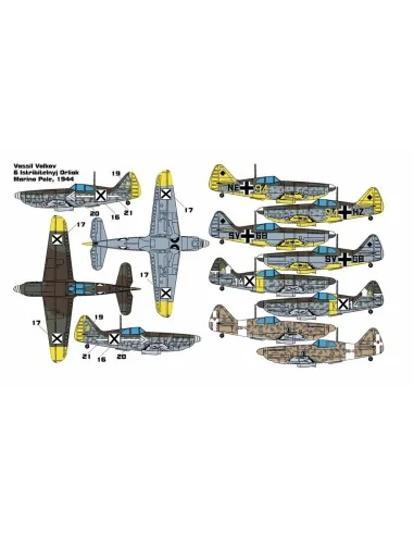 Dewoitine D.520 FOREIGN USERS, 1/144 - Brengun BRP144022