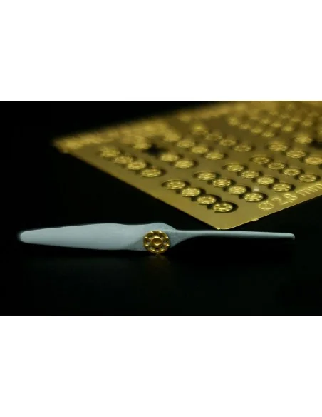 Propeller flangers (for wooden propellers), 1/144 - Brengun BRL144188