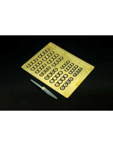 Propeller flangers (for wooden propellers), 1/72 - Brengun BRL72283