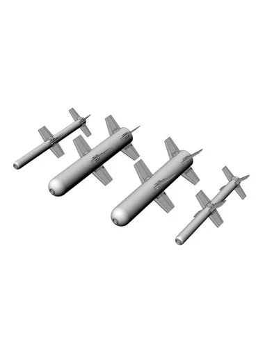 Bayraktar TB2 laser guided missiles (for Clear Prop kit), 1/48 - Br...