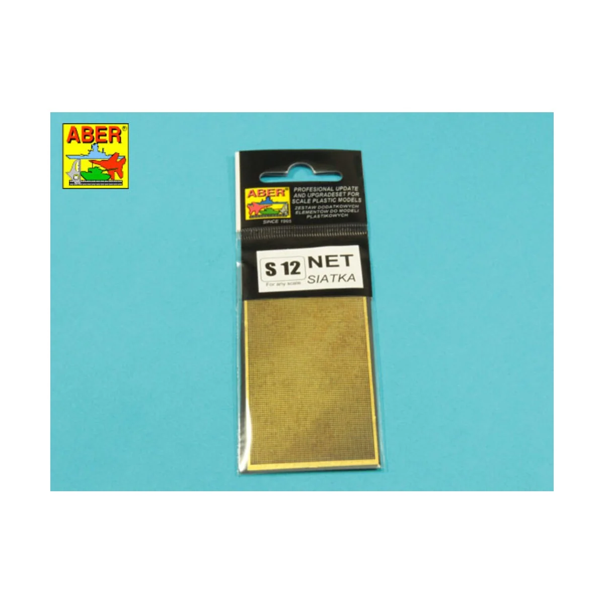 Nets and drilled plates ( 18 models -80x45mm ) - Aber Models S12