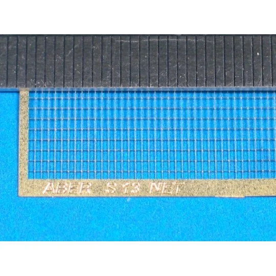 Nets and drilled plates ( 18 models -80x45mm ) - Aber Models S13 Nets and drilled plates ( 18 models -80x45mm ) - Aber Models S13