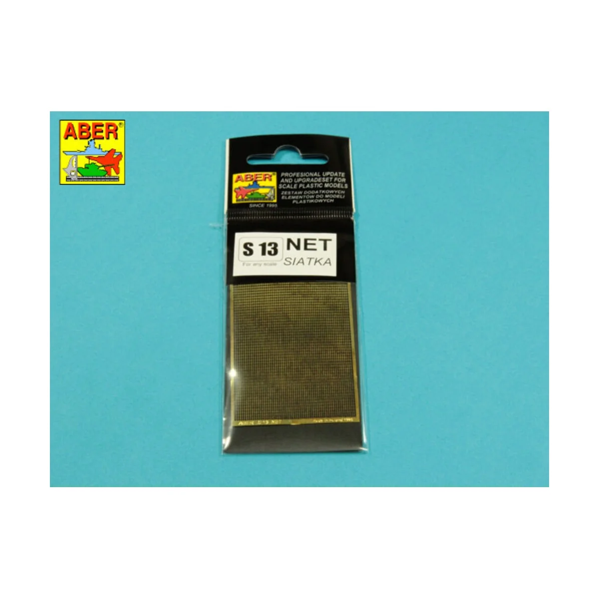 Nets and drilled plates ( 18 models -80x45mm ) - Aber Models S13 Nets and drilled plates ( 18 models -80x45mm ) - Aber Models S13