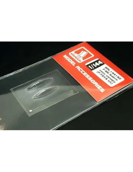 F-86 Sabre vacu canopy (F-TOYS kit), 1/144 - Brengun BRL144192