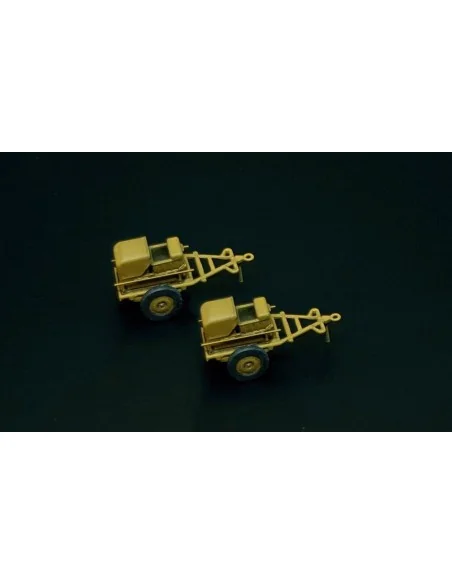 Anlasswagen - Luftwaffe Aircraft Starter Cart (2pcs), 1/144 - Breng...