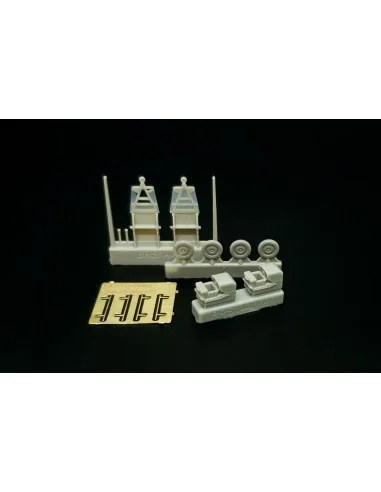 Anlasswagen - Luftwaffe Aircraft Starter Cart (2pcs), 1/144 - Breng...