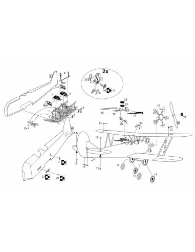Polikarpov Po-2 (KP/Sm?r kit), 1/72 - Brengun BRL72284