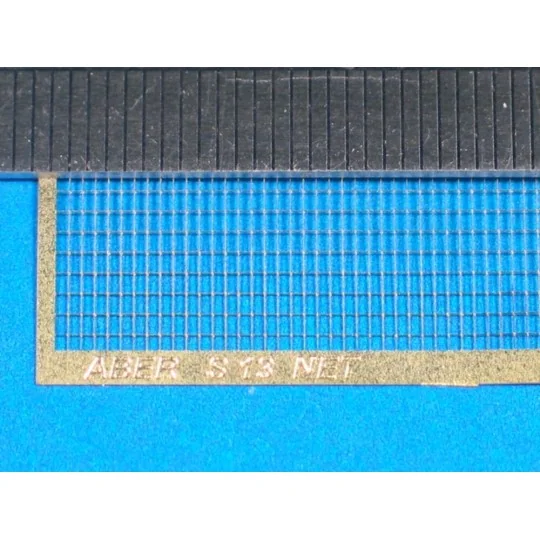 Nets and drilled plates ( 18 models -80x45mm ) - Aber Models S13 Nets and drilled plates ( 18 models -80x45mm ) - Aber Models S13
