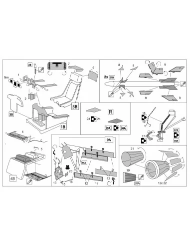 JAS-39 Gripen (Italeri kit), 1/72 - Brengun BRL72285