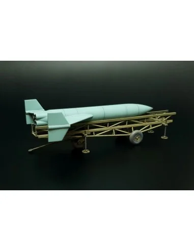 Feuerlilie F-55 Flakrakete w/dolly, 1/48 - Brengun BRS48017